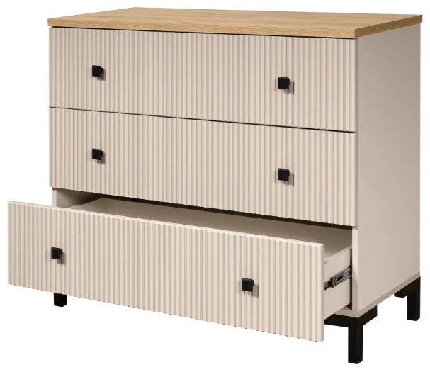 Комод СлонимМебель Мадрид 103x45x87см серый купить,NaN