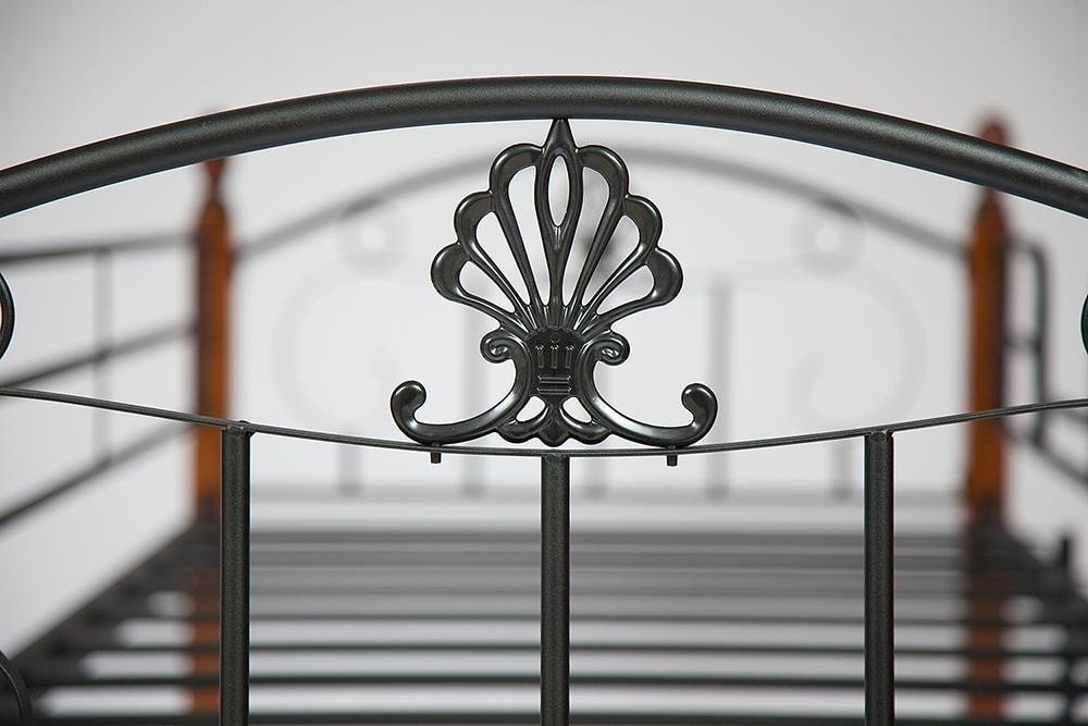 Двухъярусная кровать Tetchair BOLERO, черный, коричневый - ForteMarket Двухъярусная кровать Tetchair BOLERO, черный, коричневый купить,0