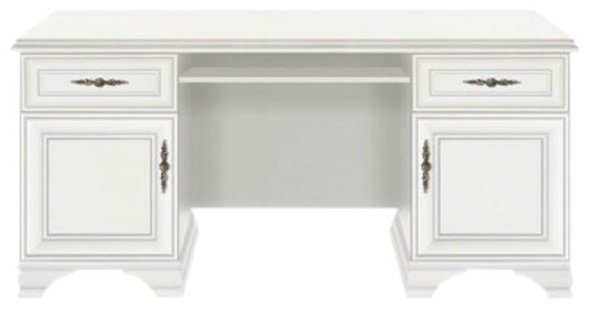 Стол письменный BRW Кентуки, 160х74x78 см, белый купить,NaN