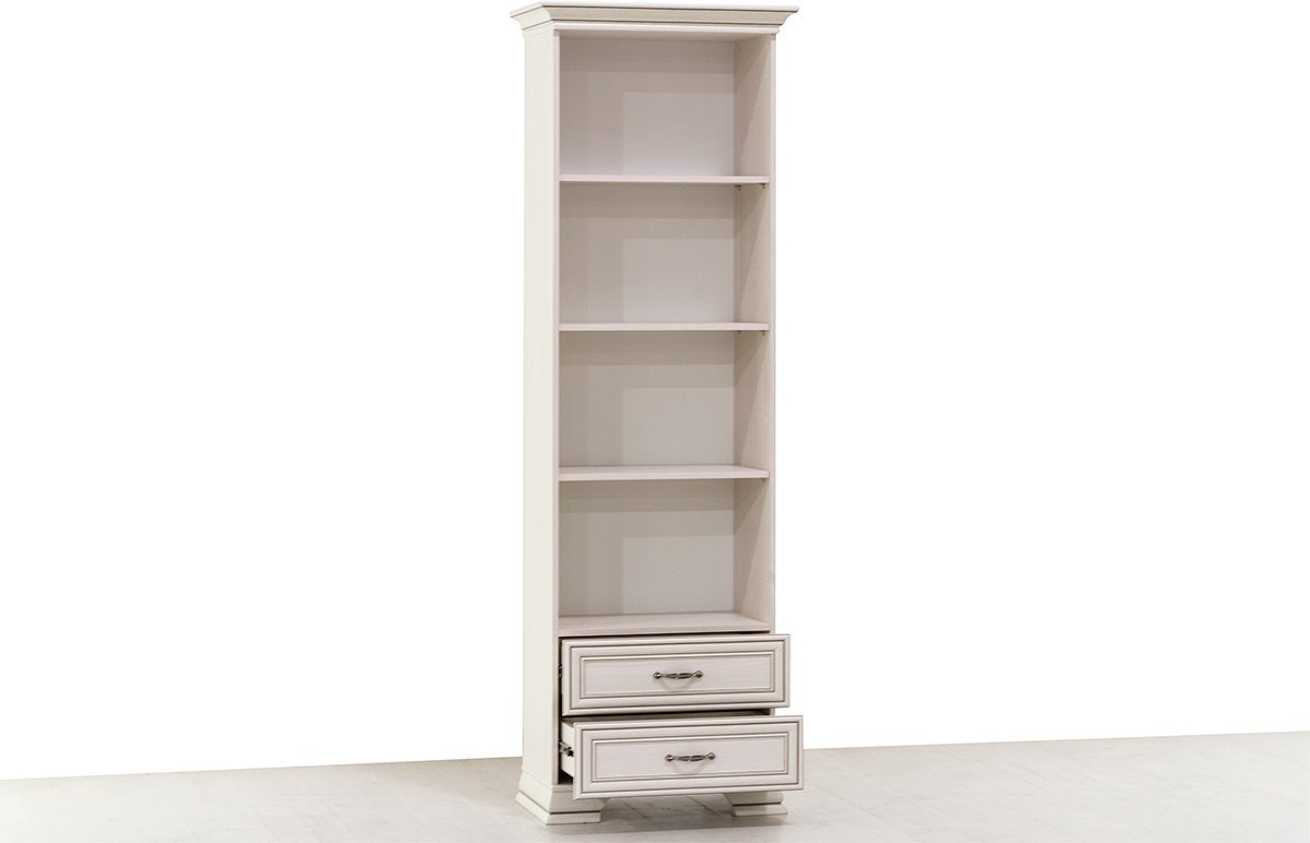 Стеллаж напольный ANREX, 69x39.9x212.1 см, белый купить,0