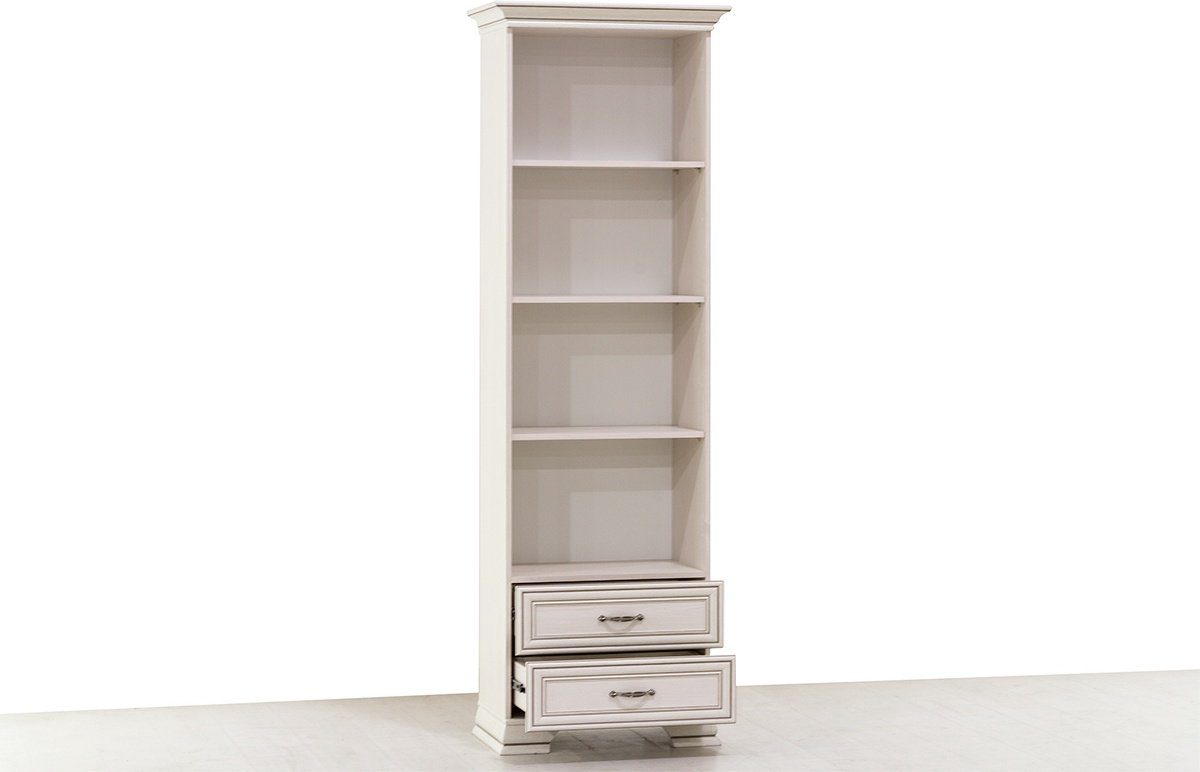 Стеллаж напольный ANREX, 69x39.9x212.1 см, белый купить,NaN