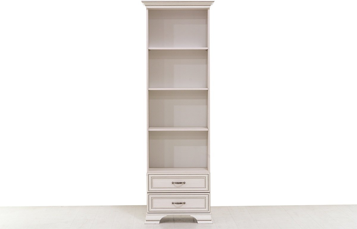 Стеллаж напольный ANREX, 69x39.9x212.1 см, белый купить,0
