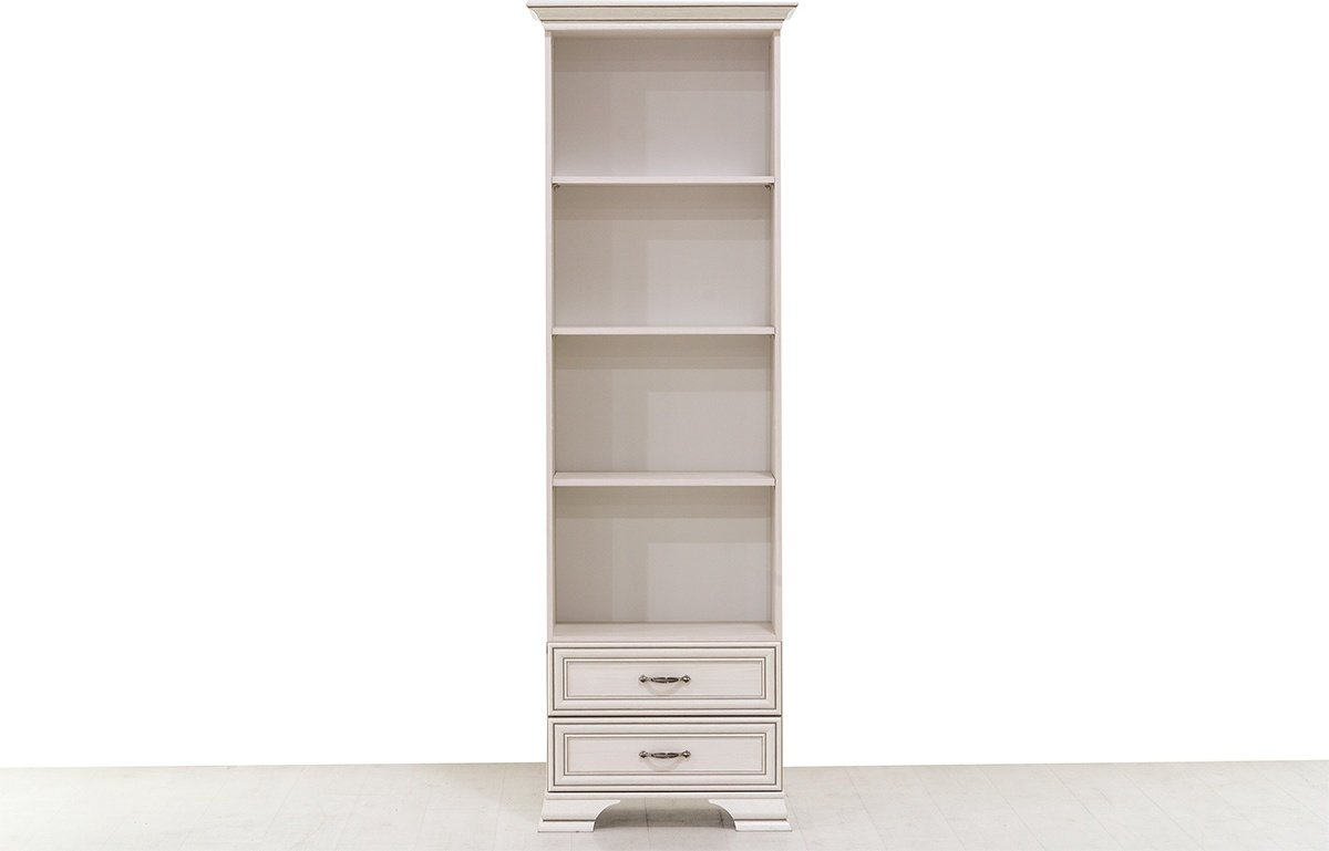 Стеллаж напольный ANREX, 69x39.9x212.1 см, белый купить,NaN
