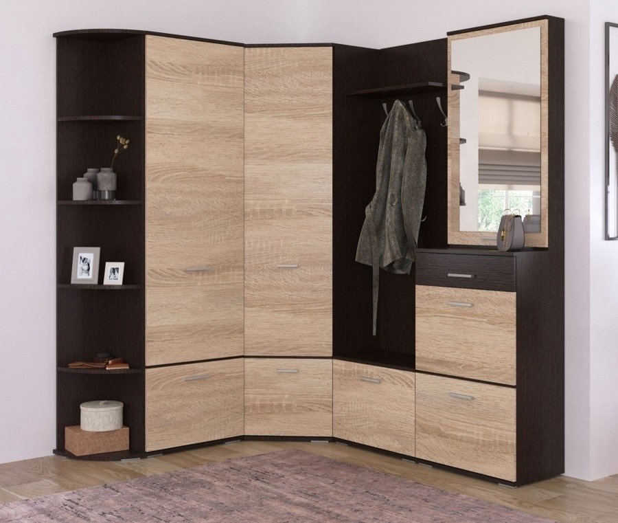 Вешалка IMPERIAL Виола 60x37x205см коричневый купить,NaN