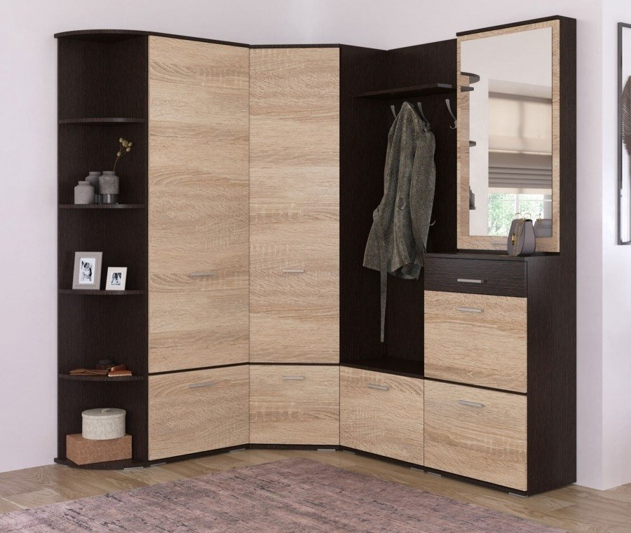 Вешалка IMPERIAL Виола 60x37x205см коричневый купить,NaN