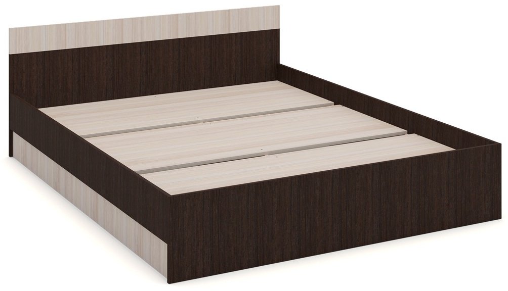 Гарнитур IMPERIAL Алёна 4Д, предметов в наборе 5 шт, кровать 160x200 см, венге темный, дуб молочный - ForteMarket Гарнитур IMPERIAL Алёна 4Д, предметов в наборе 5 шт, кровать 160x200 см, венге темный, дуб молочный купить,0