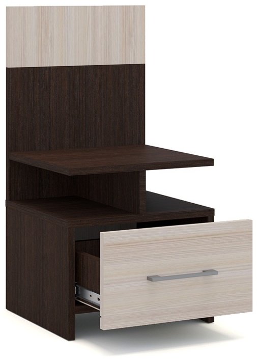 Гарнитур IMPERIAL Алёна 4Д, предметов в наборе 5 шт, кровать 160x200 см, венге темный, дуб молочный - ForteMarket Гарнитур IMPERIAL Алёна 4Д, предметов в наборе 5 шт, кровать 160x200 см, венге темный, дуб молочный купить,0