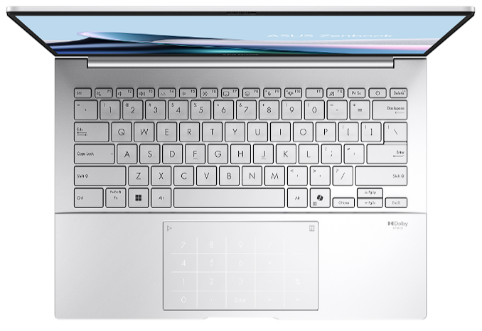 Ноутбук ASUS Zenbook 14 UX3405CA-QL128W 90NB14W4-M00ST0 14" Foggy Silver купить,NaN
