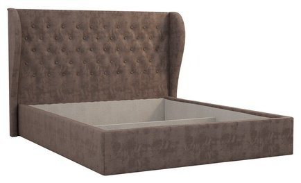 Кровать Mebelson Жасмин 200x160х121см коричневый купить,NaN
