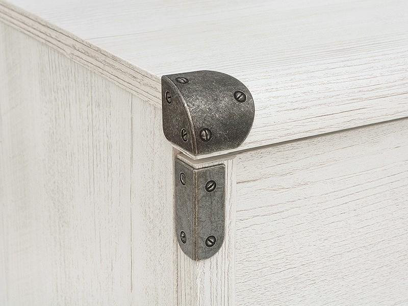 Комод Loftwood Индиана-11 80x40x87см белый купить,NaN