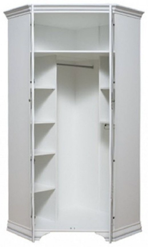 Распашной шкаф Гербор Кентуки SZFN2D, 97.5x225х97.5 см, белый купить,NaN
