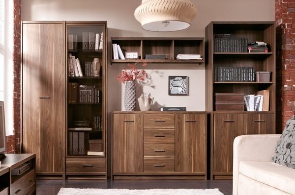 Комод Гербор Опен, 118.50x33.50x87 см, коричневый - ForteMarket Комод Гербор Опен, 118.50x33.50x87 см, коричневый купить,0