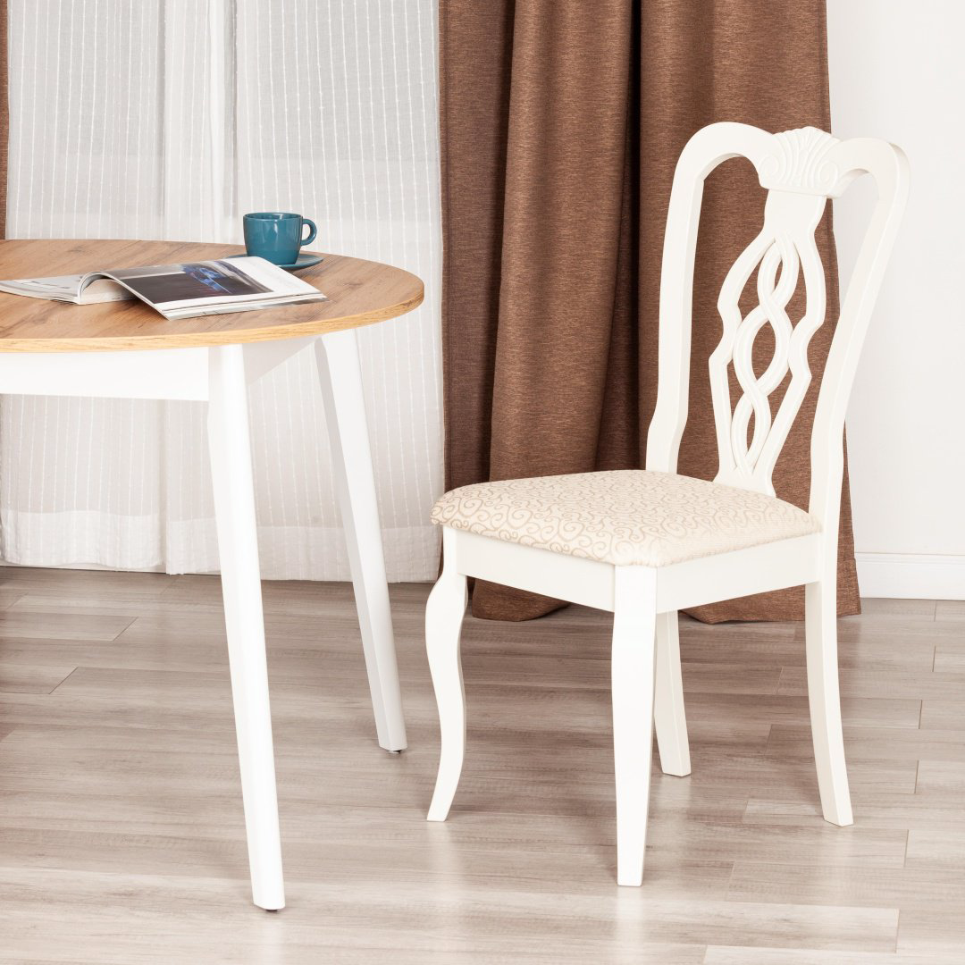 Стул Tetchair 20118 , 99x54x46 см, белый купить,NaN