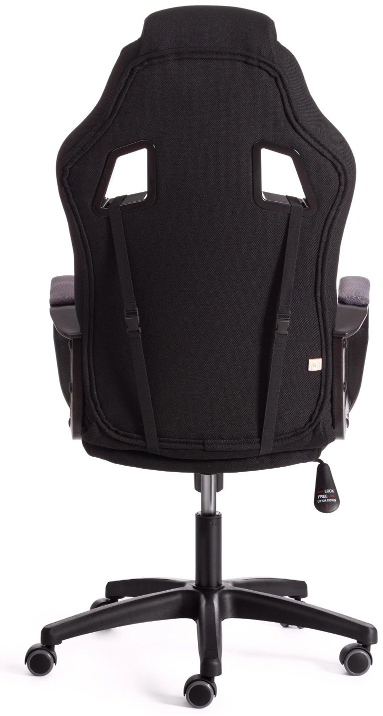 Игровое кресло Tetchair DRIVER 19303, черный, серый купить,NaN