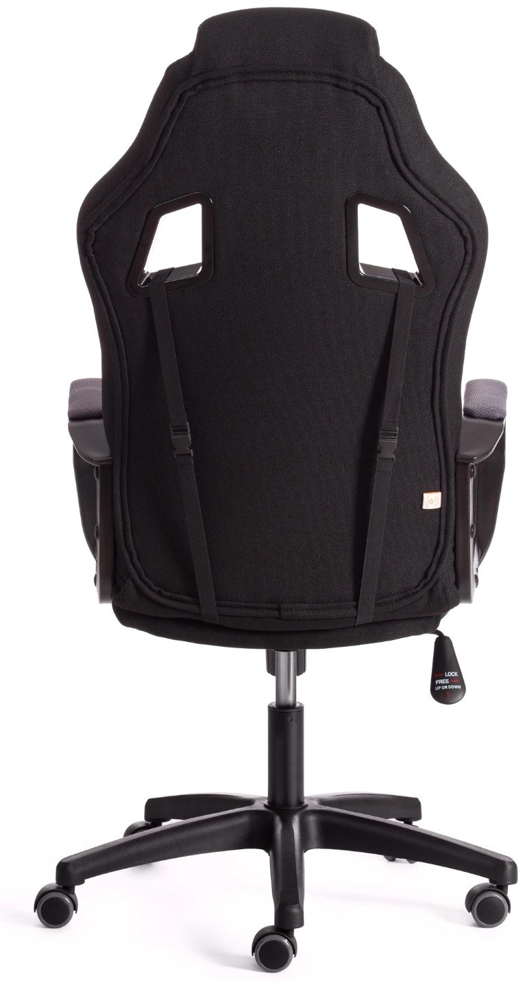 Игровое кресло Tetchair DRIVER 19303, черный, серый купить,NaN