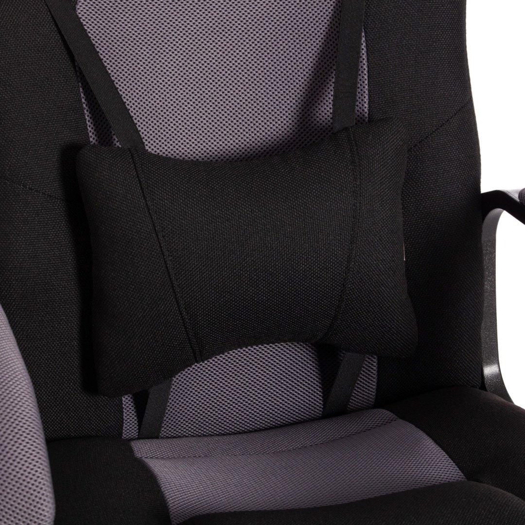 Игровое кресло Tetchair DRIVER 19303, черный, серый купить,NaN