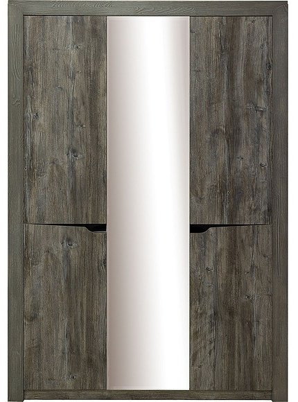 Распашной шкаф 6561005_128095, 146x217х58 см, коричневый - ForteMarket Распашной шкаф 6561005_128095, 146x217х58 см, коричневый купить,0