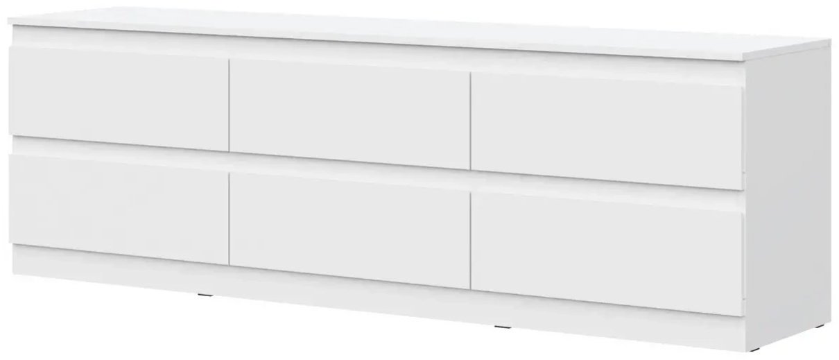 ТВ-тумба напольная НК-Мебель Stern, 190x61x43 см, белый купить,0