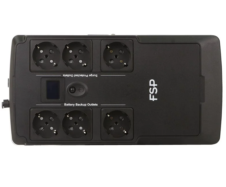 Блок бесперебойного питания FSP NanoFit 800 PPF4801705 чёрный