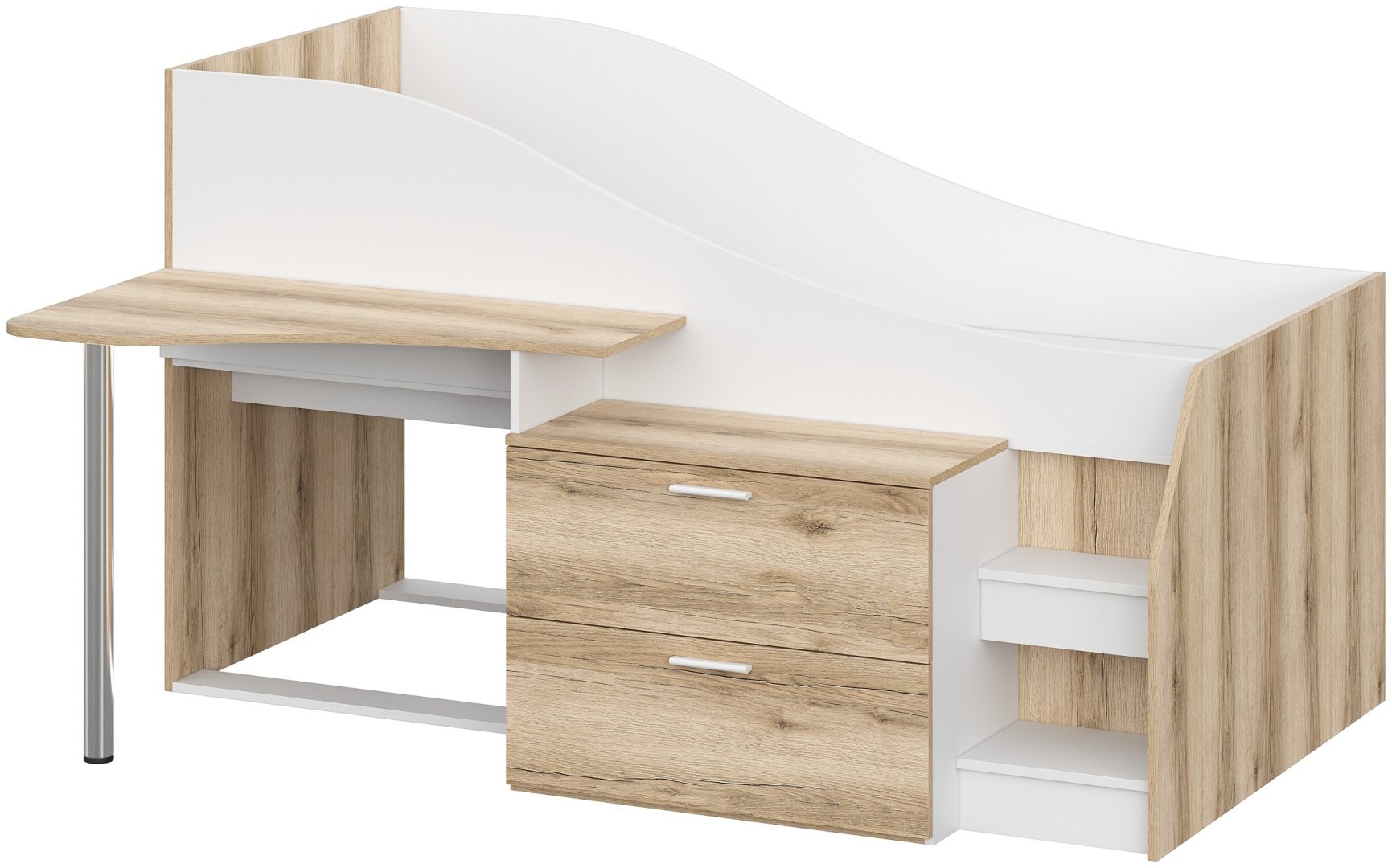 Комплект Астрид мебель Геометрия золотистый, белый - ForteMarket Комплект Астрид мебель Геометрия золотистый, белый купить,0