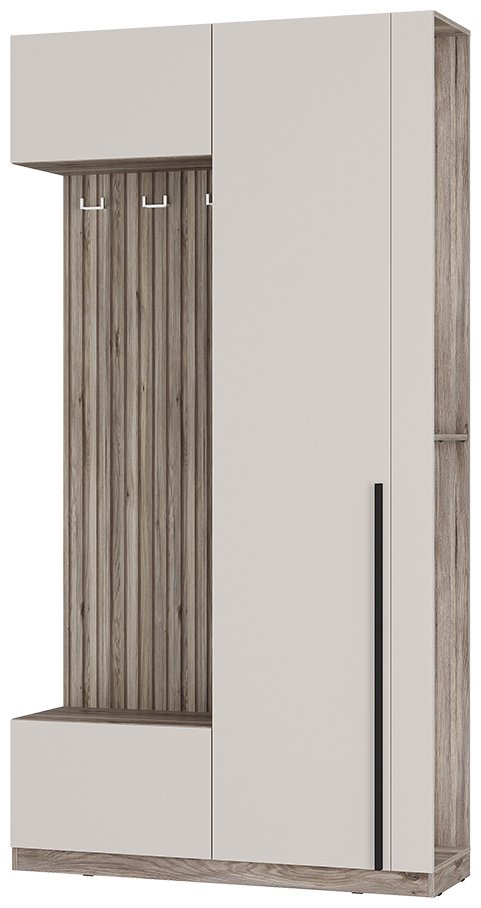 Прихожая BTS Урбан MGC12287 120.2х37.2х229.3см бежевый - ForteMarket Прихожая BTS Урбан MGC12287 120.2х37.2х229.3см бежевый купить,110200