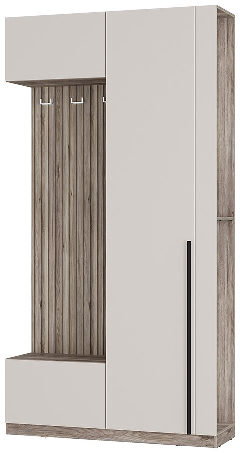 Прихожая BTS Урбан MGC12287 120.2х37.2х229.3см бежевый - ForteMarket Прихожая BTS Урбан MGC12287 120.2х37.2х229.3см бежевый купить,110200