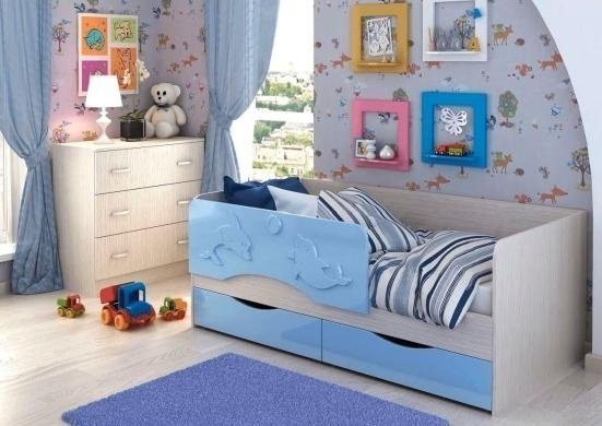 Стендмебель Алиса Белфорд 80х180см голубой  купить,NaN