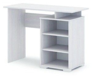 Стол Стендмебель Сальма 021 Анкор 105x43.4x75см белый глянец купить,NaN