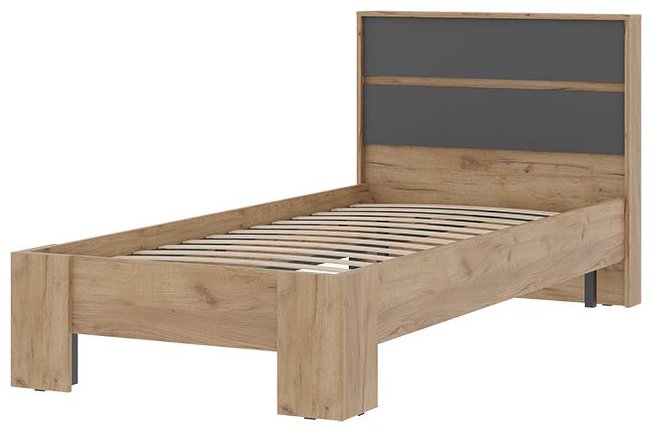 Кровать Стендмебель Хелен 90x200см коричневый купить,NaN