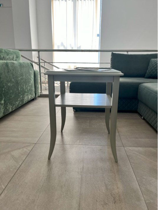 Журнальный столик Пинскдрев Тиффани , 55x55x67 см, светло-зеленый купить,0