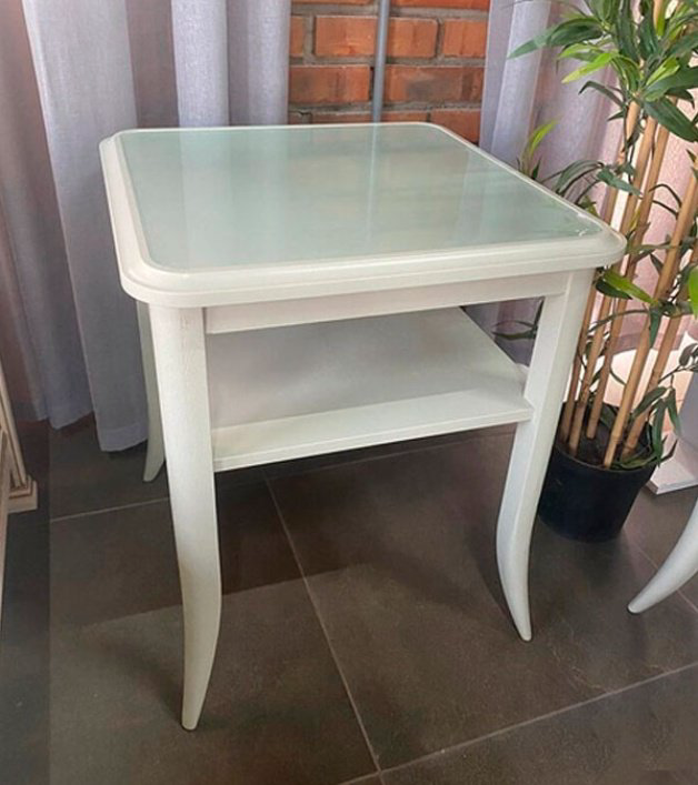 Журнальный столик Пинскдрев Тиффани , 55x55x67 см, светло-зеленый - ForteMarket Журнальный столик Пинскдрев Тиффани , 55x55x67 см, светло-зеленый купить,NaN