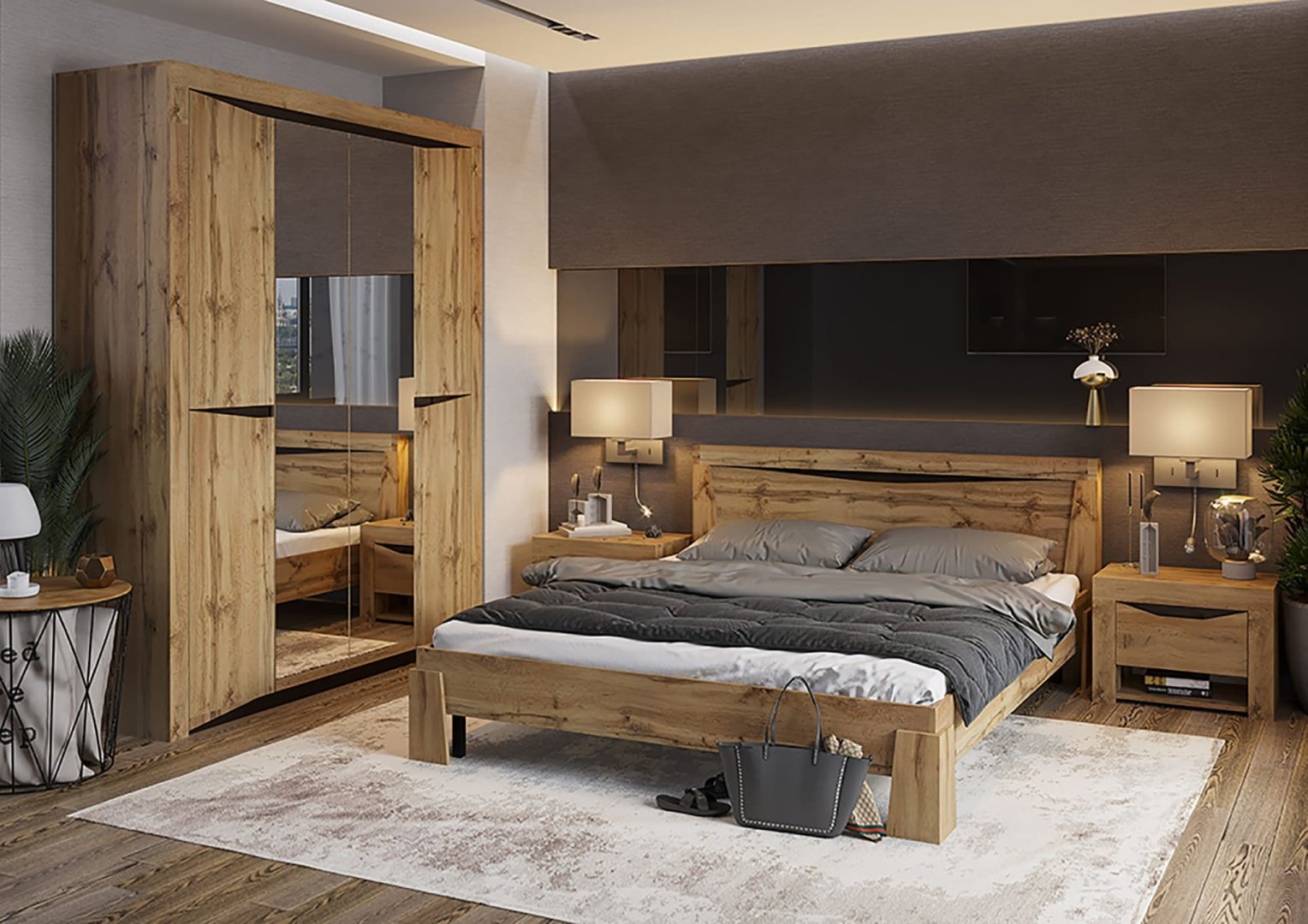 Тумба Стендмебель Паола, 60x45x37.2 см, коричневый - ForteMarket Тумба Стендмебель Паола, 60x45x37.2 см, коричневый купить,0