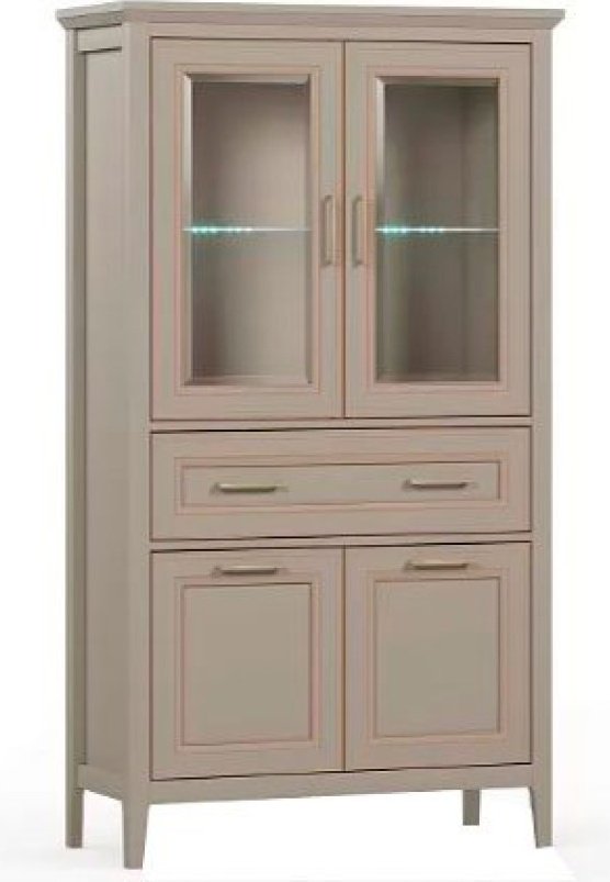 Шкаф-витрина BRW напольный Классик 170х95х40.5 см купить,NaN
