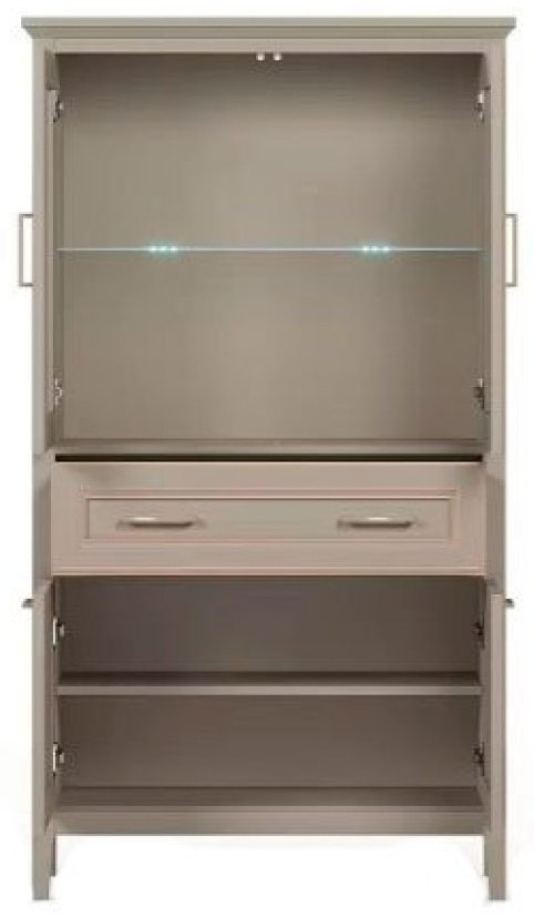 Шкаф-витрина BRW напольный Классик 170х95х40.5 см купить,NaN
