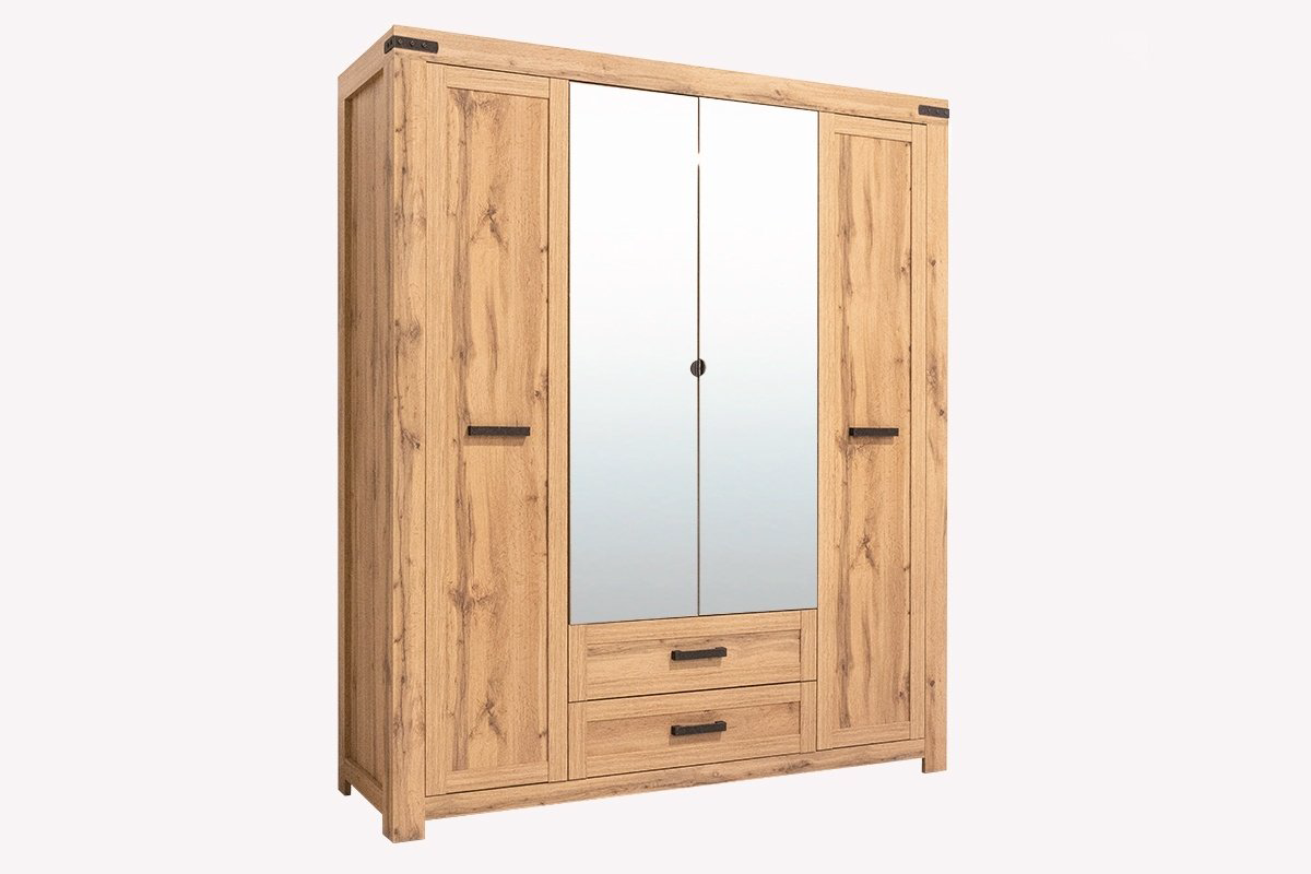 Распашной шкаф ANREX Мортиз 00031764, 177x210.1х60 см, коричневый - ForteMarket Распашной шкаф ANREX Мортиз 00031764, 177x210.1х60 см, коричневый купить,NaN