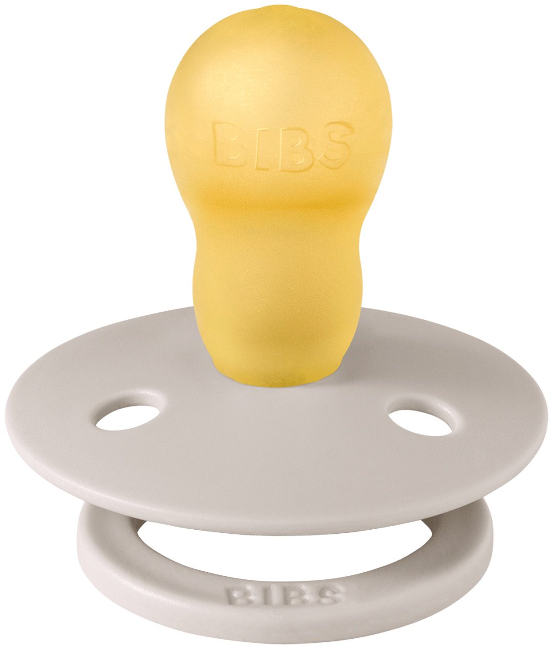 Пустышка BIBS Studio Colour - Bumblebee - Mushroom 18&#43; мес., 1 шт, бежевый купить,0