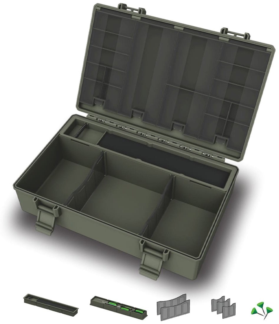 Коробка для приманок TEXX Carp Тэкл бокс TEXX Carp Pro Edition Carp Sealed Box хаки купить,NaN