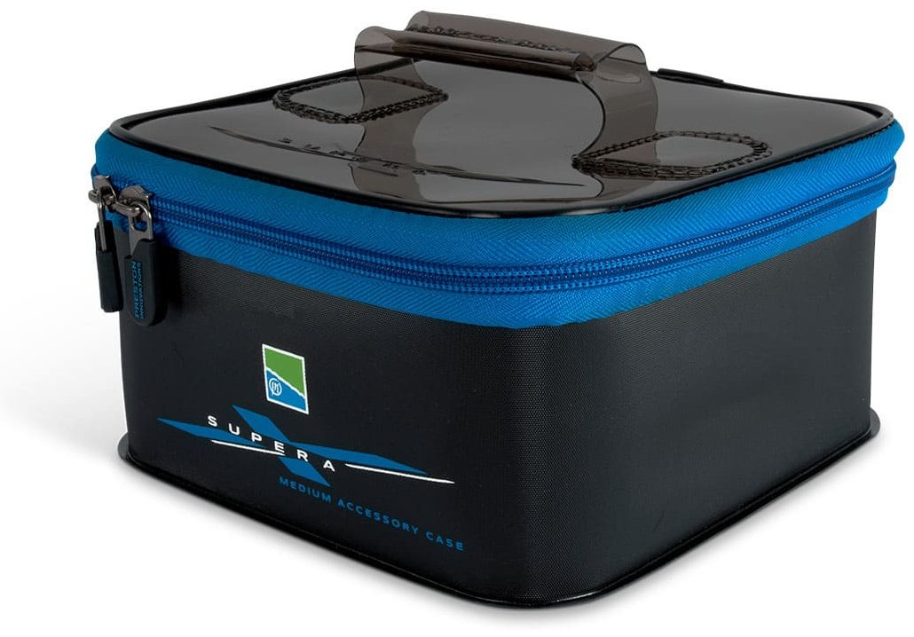 Сумка Preston Supera X Medium EVA Accessory Case P0130147 черный, синий купить,NaN