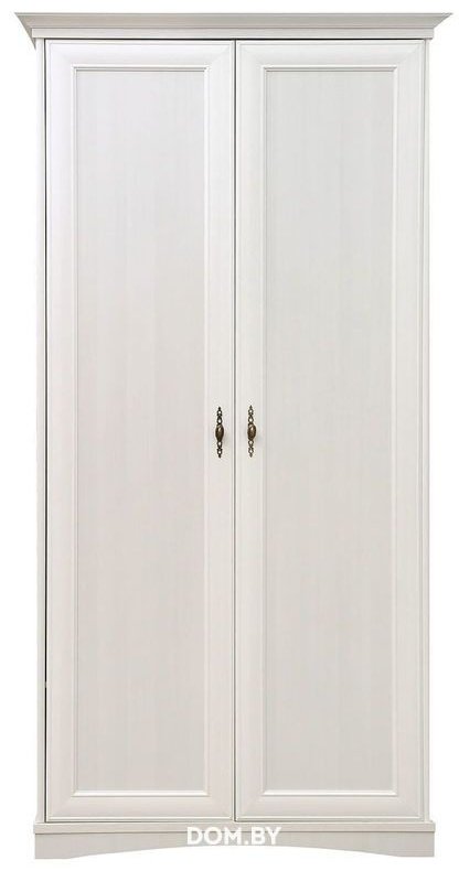 Шкаф распашной Пинскдрев 1050 113x220х64.3см белый купить,NaN
