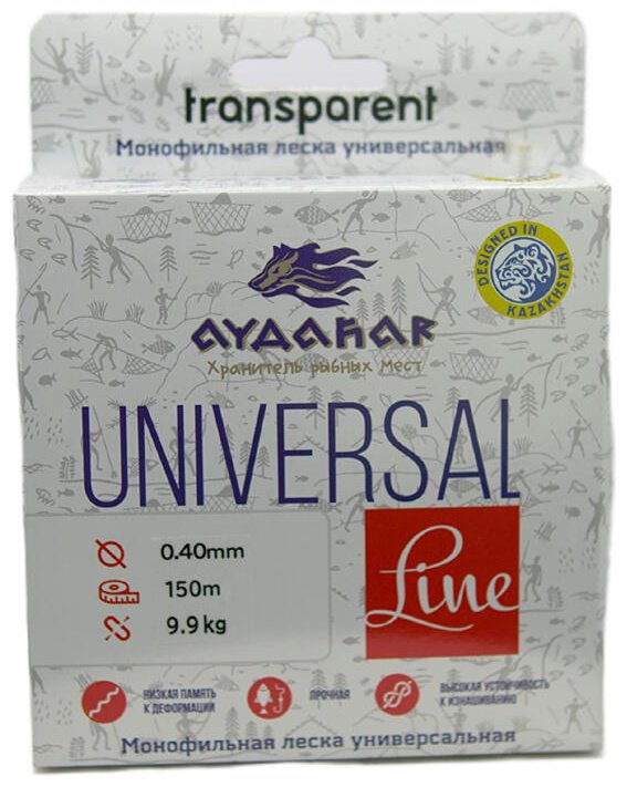 Айдахар монофильная леска 3D Nylon Normal Quality 0.4 мм прозрачный купить,NaN