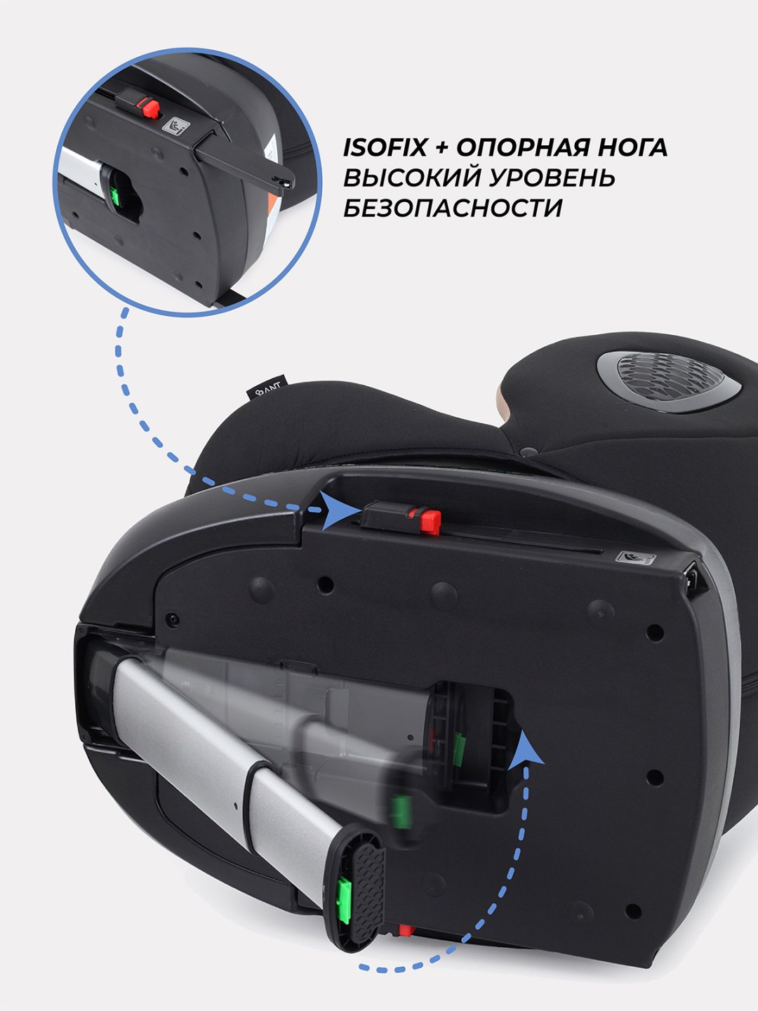 RANT Helix Isofix 0/1/2/3 (до 36 кг) черный - ForteMarket RANT Helix Isofix 0/1/2/3 (до 36 кг) черный купить,0