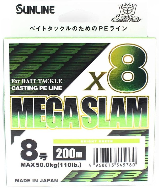 Леска Sunline плетеная Saltimate Mega Slam X8 0.47 мм зеленый купить,NaN