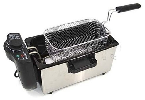 Фритюрница SOKANY WJ-800 серебристый купить,0