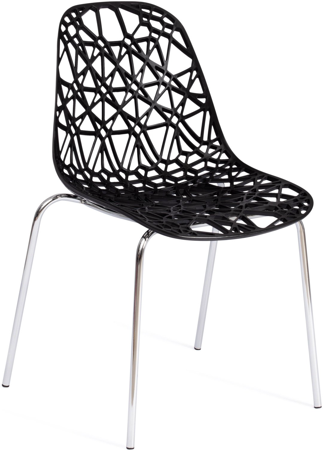 Стул Tetchair Crispy 80x44x57см черный купить,NaN