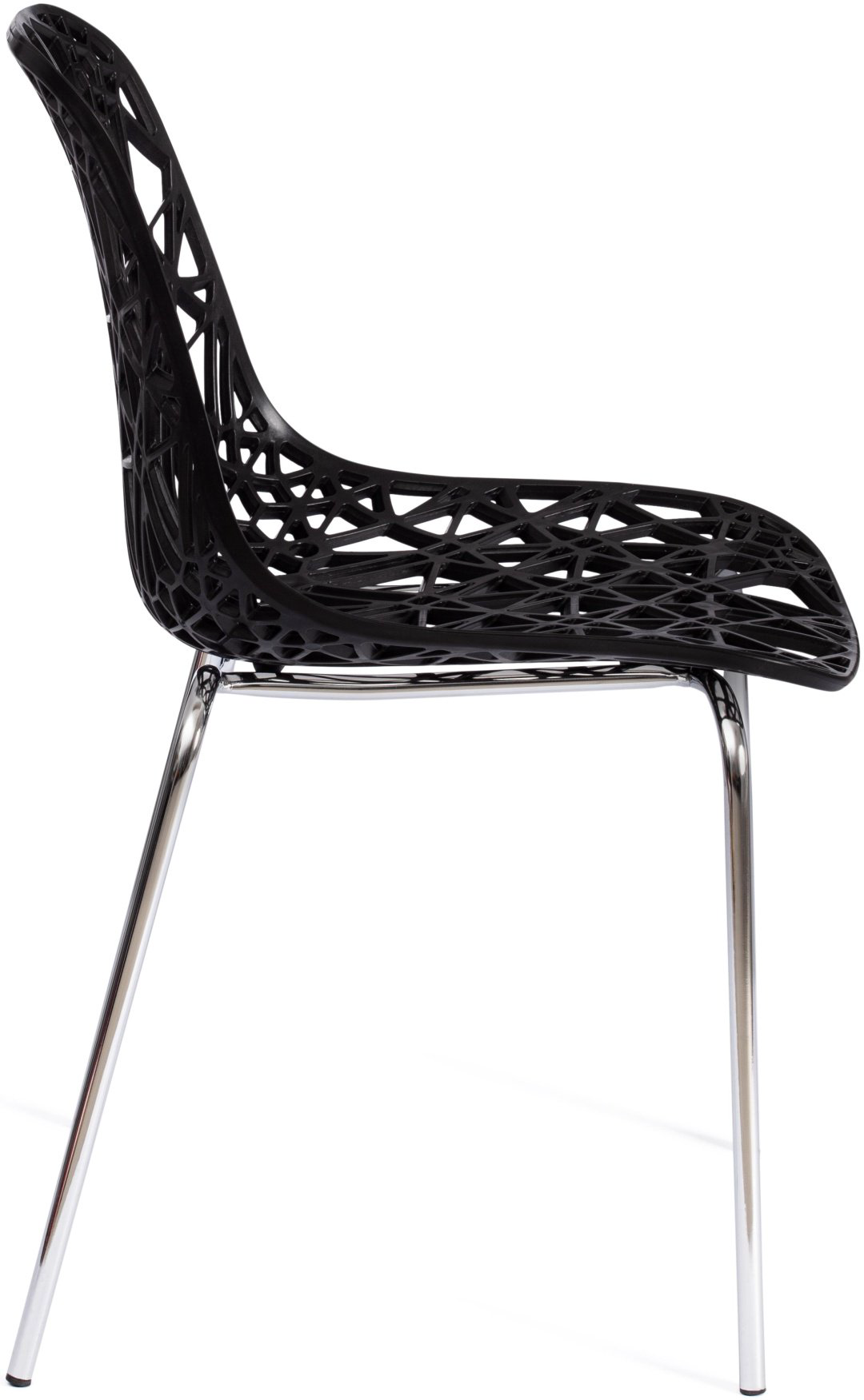 Стул Tetchair Crispy 80x44x57см черный купить,NaN