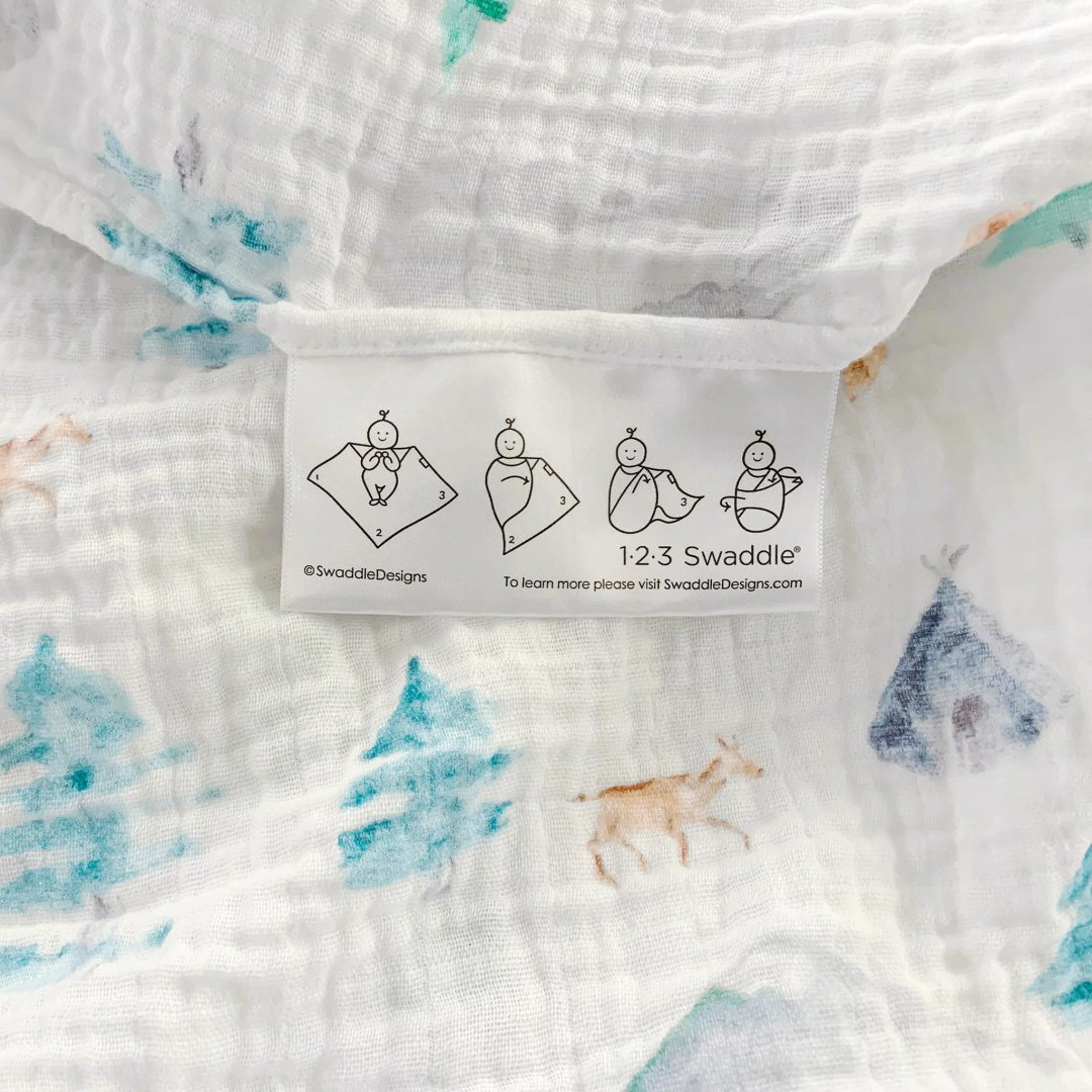 Пеленка текстильная Swaddle Designs Peace in Nature SDM-1033WMT, 3 шт, 115x115 см - ForteMarket Пеленка текстильная Swaddle Designs Peace in Nature SDM-1033WMT, 3 шт, 115x115 см купить,NaN