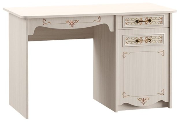 Стол письменный МОБИ Флоренция 12.24, 120х60x75.3 см, бежевый купить,NaN
