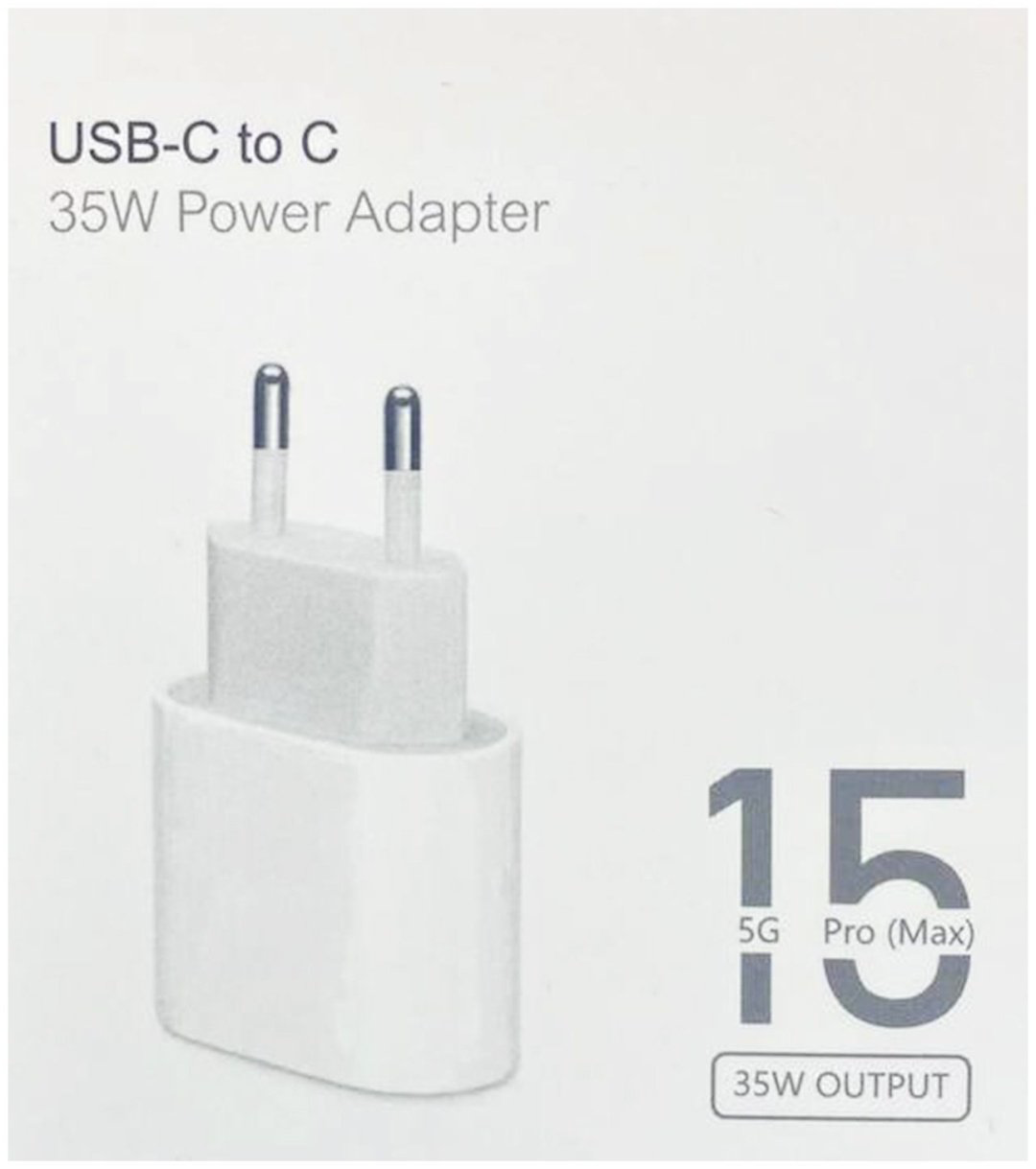 Зарядное устройство PD 35W USB Type-C белый купить,4050