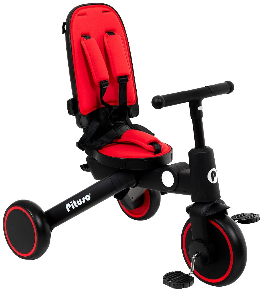 Трёхколёсный велосипед Pituso T8-Red красный купить,NaN