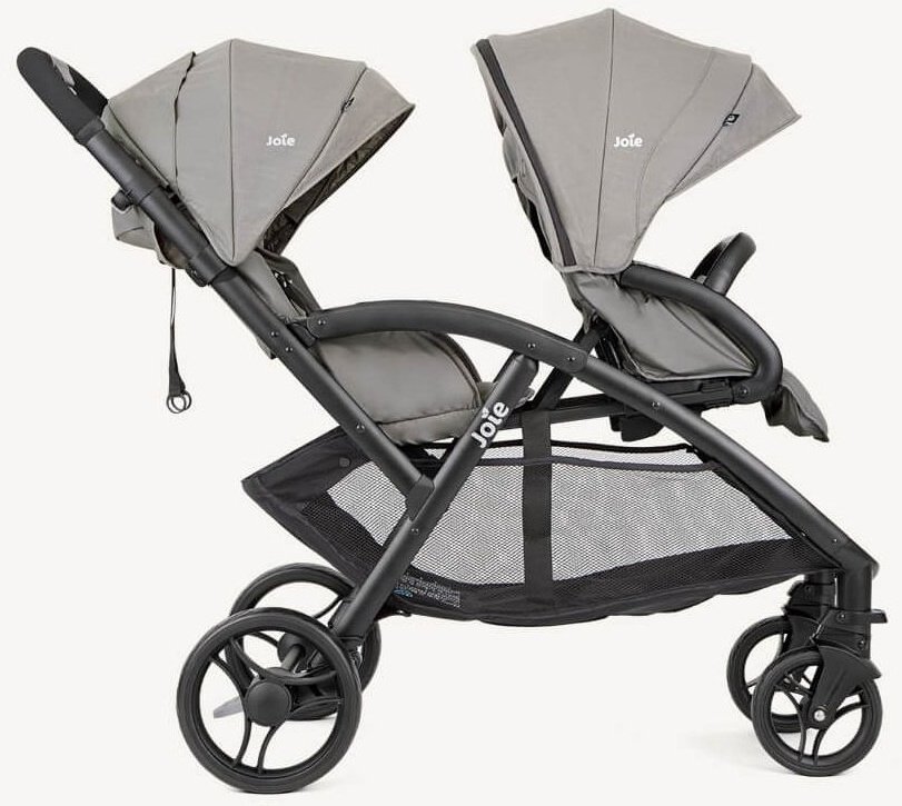 Коляска прогулочная Joie Evalite Duo, светло-серый
